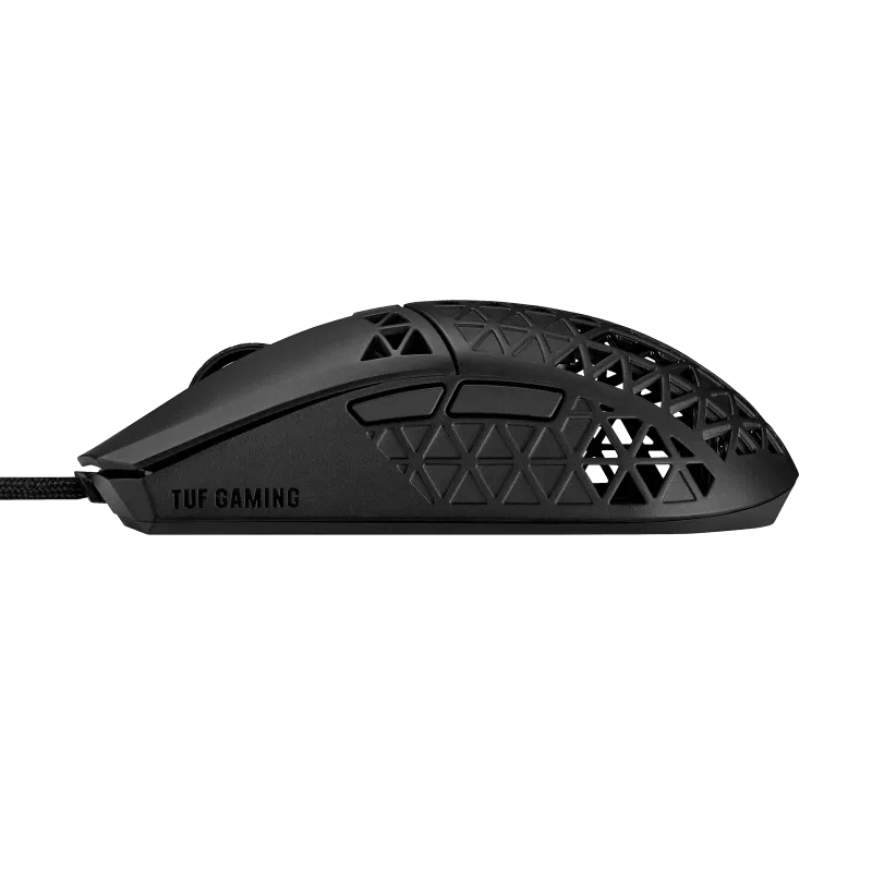 ASUS TUF Gaming M4 Air 6 programlanabilir tuşlu mouse üstten görünüm